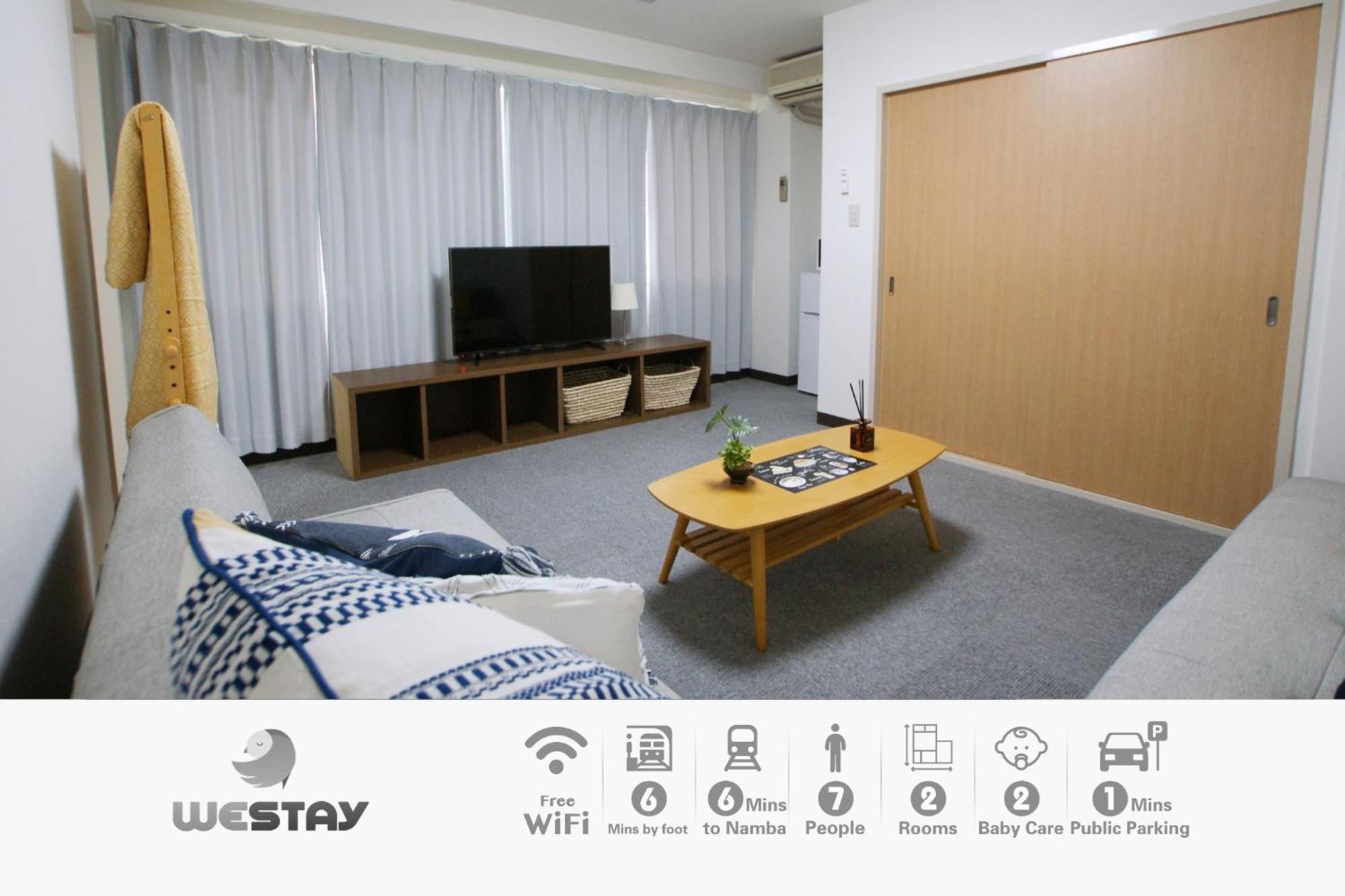 Osaka - Apartment / Vacation Stay 77621 Ngoại thất bức ảnh